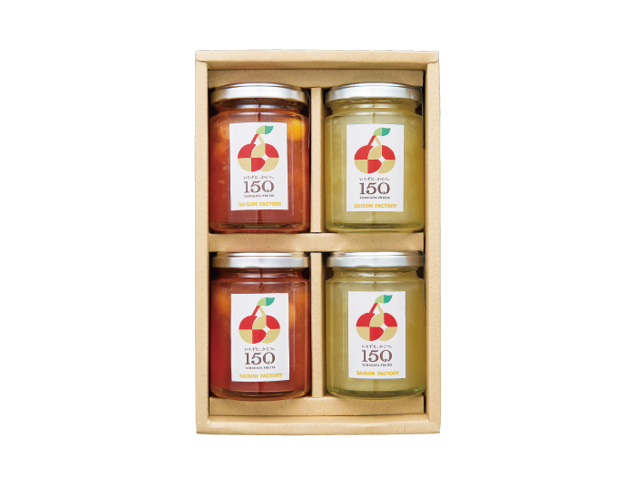 山形果実150周年 ジャム4個詰合せ【YKA-27】
